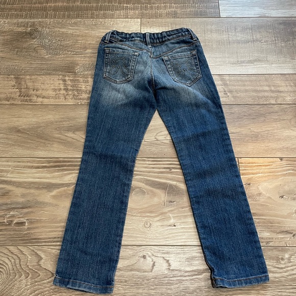 Gymboree skinny denim jeans with bow detailing - Picture 2 of 5